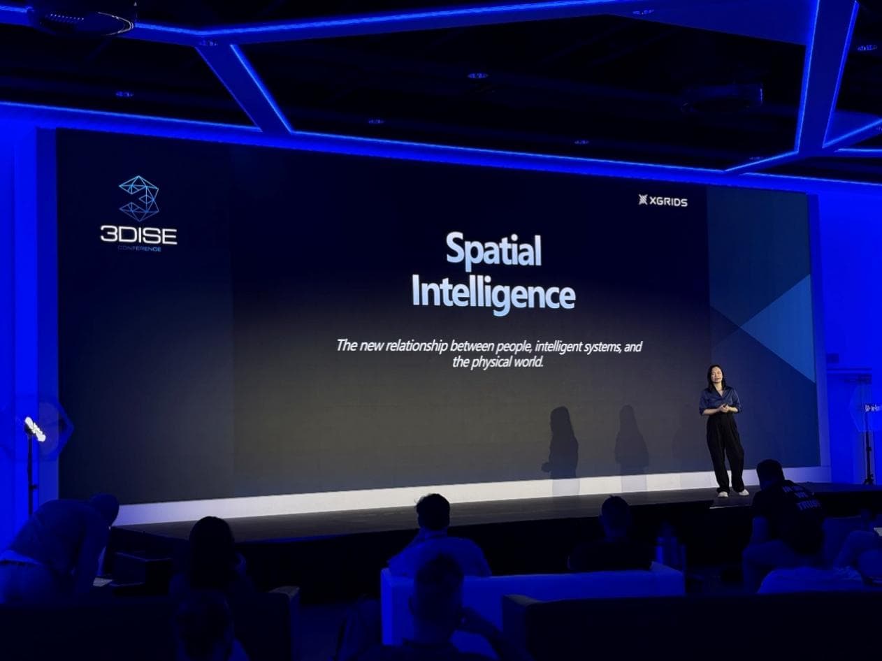 XGRIDS presenting Spatial Intelligence at 3DISE 2026