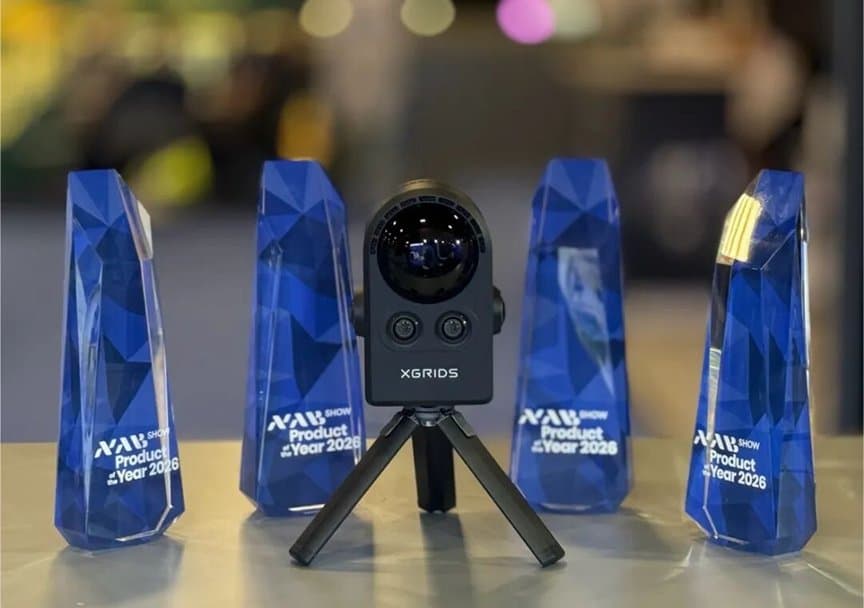 World First: XGRIDS PortalCam Wins Four NAB 2026 Product of the Year Awards
